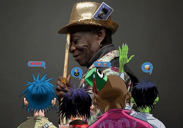 Gorillaz с нова песен, почит към Tony Allen