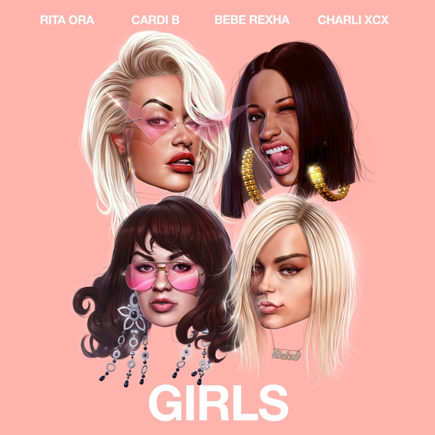 Rita Ora обединява усилия с момичетата Cardi B, Bebe Rexha и Charli XCX за новия си сингъл “Girls”