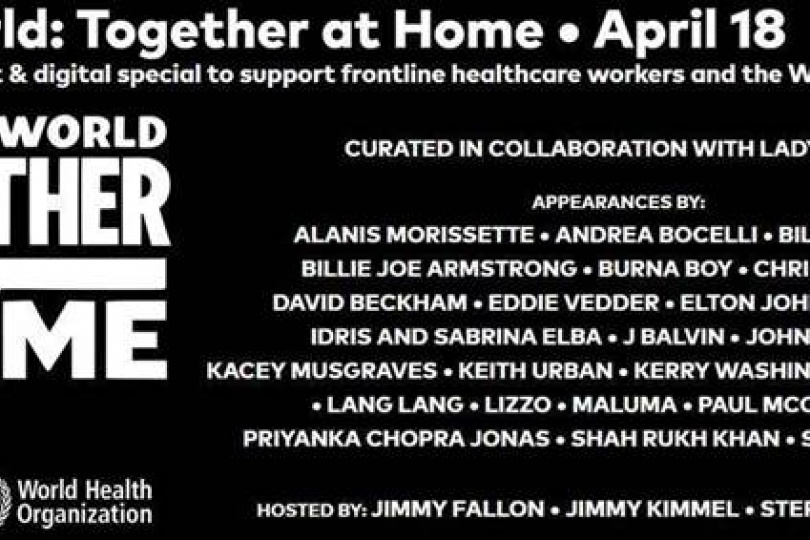 'One World: Together At Home' Will Inspire Action to End Coronavirus With Music and More